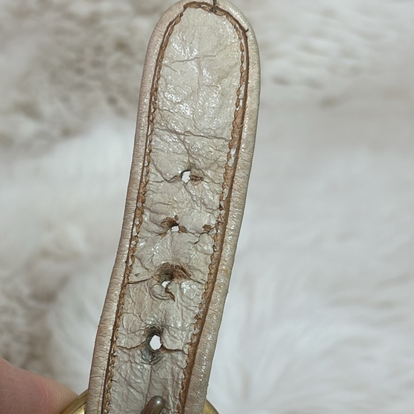 Vintage Mid-Century Genuine Snakeskin Power Brass Buckle Mary Janes - Picture 17 of 17